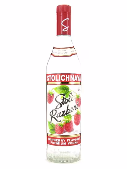 Stolichnaya Razberi Vodka 37.5% 70cl