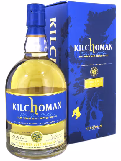 Kilchoman 3 Year Old Summer 2010 Release 46% 70cl