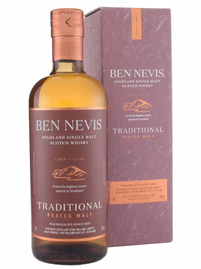 Ben Nevis Traditional Peated Malt 46% 70cl