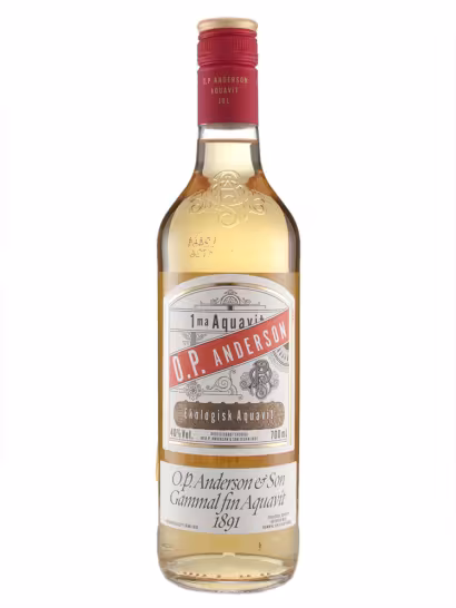 O P Anderson Aquavit 40% 70cl