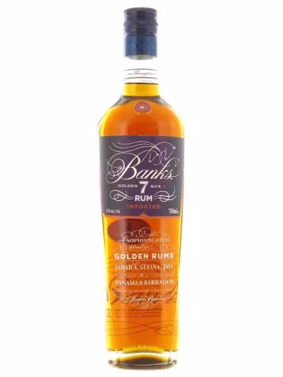 Banks 7 Golden Age Rum 43% 70cl