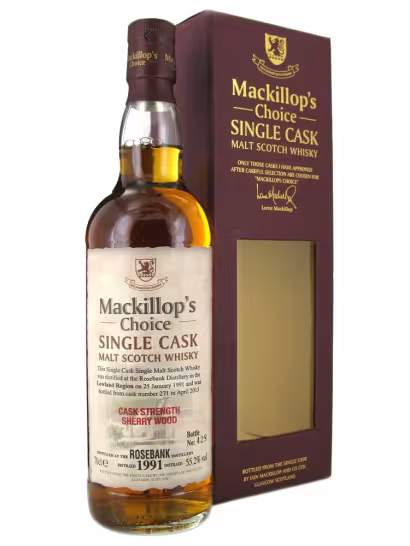 Rosebank 1991 Mackillops Choice 55.2% 70cl