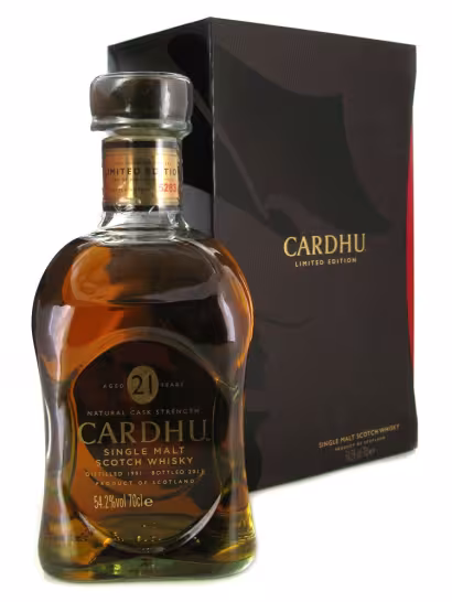 Cardhu 21 Year Old Cask Strength 54.2% 70cl