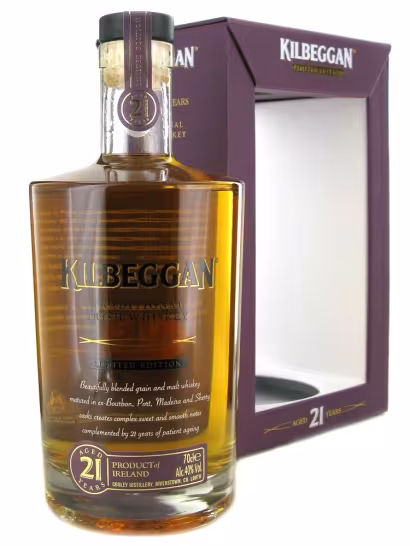 Kilbeggan 21 Year Old 40% 70cl