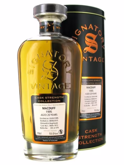 Macduff 1995 20 Year Old Signatory 55% 70cl