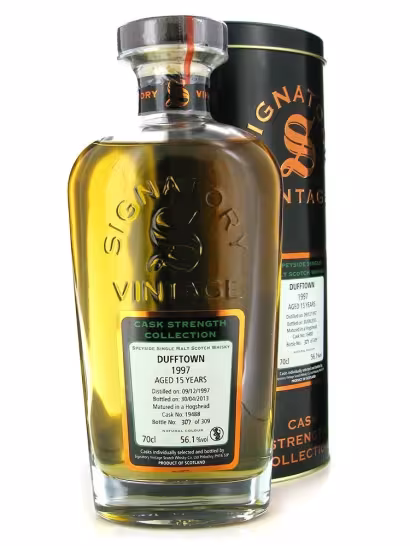 Dufftown 1997 15 Year Old Signatory Vintage Cask Strength 51.6% 70cl