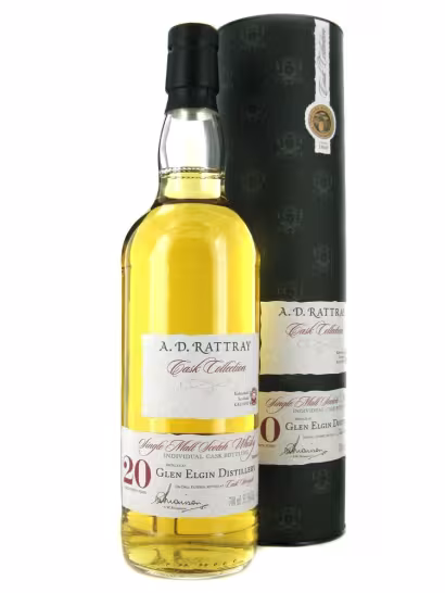 Glen Elgin 20 Year Old A.D.Rattray Cask Collection 55.5% 70cl