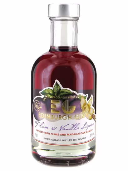 Edinburgh Gin Plum and Vanilla Liqueur 20% 20cl