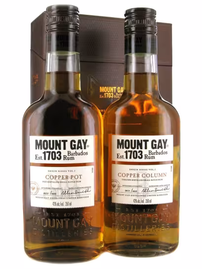 Mount Gay Origins Vol.2 Pack 43% 2x35cl