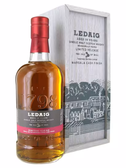 Ledaig 19 Year Old Marsala Finish 51% 70cl