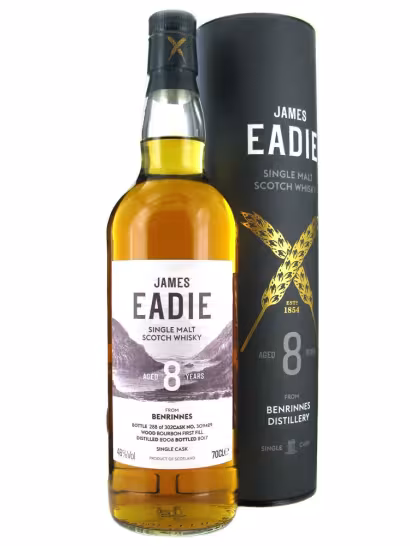 Benrinnes 8 Year Old James Eadie Single Cask #309429 46% 70cl