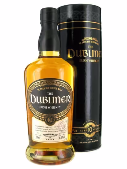 Dubliner 10 Year Old Single Malt Whiskey 42% 70cl
