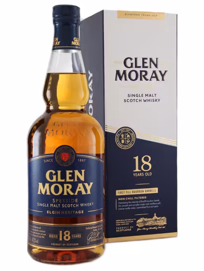 Glen Moray 18 Year Old 47.2% 70cl