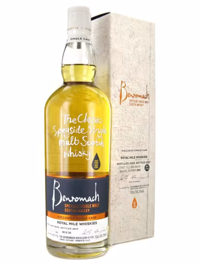 Benromach 2008 Cask 392 RMW Exclusive 59.1% 70cl