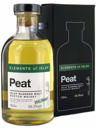 Elements of Islay Peat Full Proof 59.3% 50cl