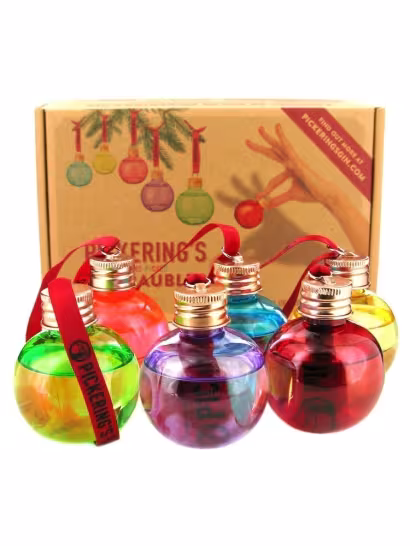 Pickerings Gin Baubles 42% 6x5cl