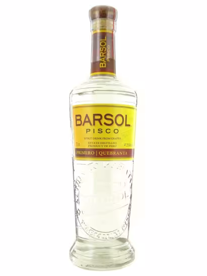 Barsol Pisco Primero Quebranta 41.3% 70cl