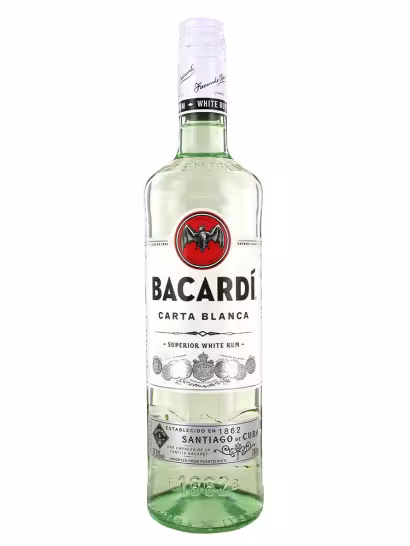 Bacardi Carta Blanca 37.5% 70cl
