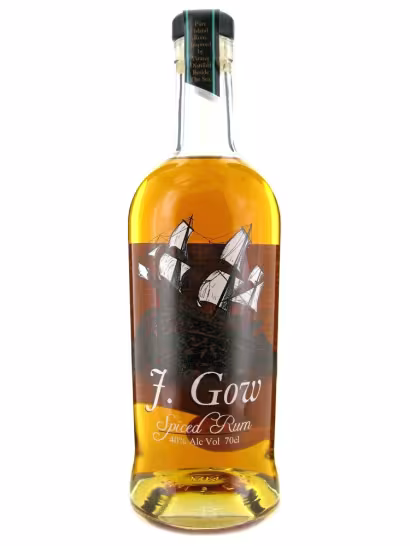 J Gow Spiced Orkney Rum 40% 70cl