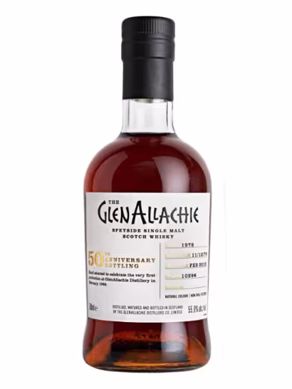 Glenallachie 1978 Cask # 10296 50th Anniversary Release 55.9% 50cl