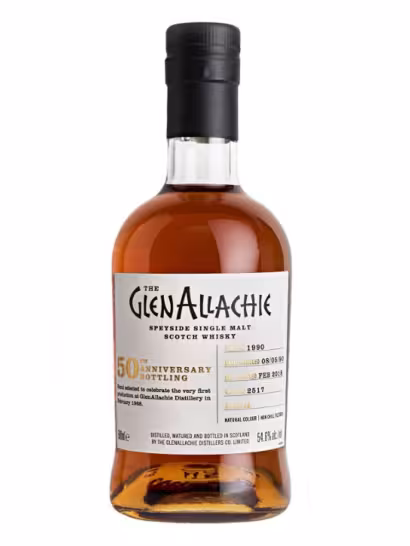 Glenallachie 1990 Cask # 2517 50th Anniversary Release 54.6% 50cl