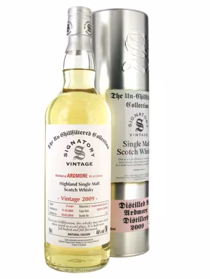 Ardmore 2009 Signatory Vintage 46% 70cl