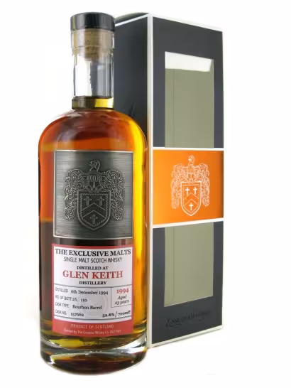 Glen Keith 1994 The Exclusive Malts Creative Whisky Company 52.8% 70cl