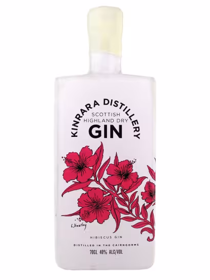 Kinrara Hibiscus Gin 40% 70cl