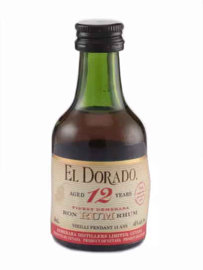 El Dorado 12 Year Old Rum 40% 5cl