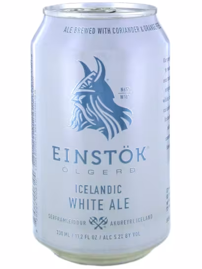 Einstok Icelandic White Ale 5.2% Can 33cl