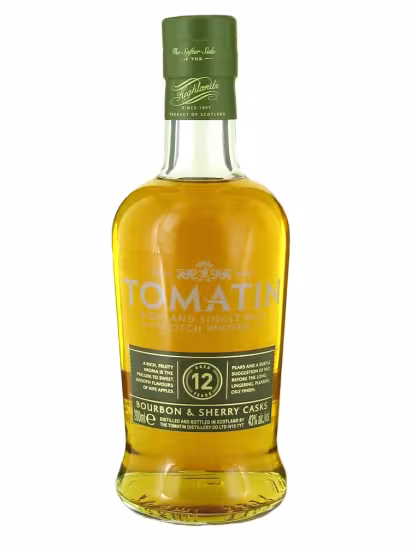 Tomatin 12 Year Old 43% 20cl