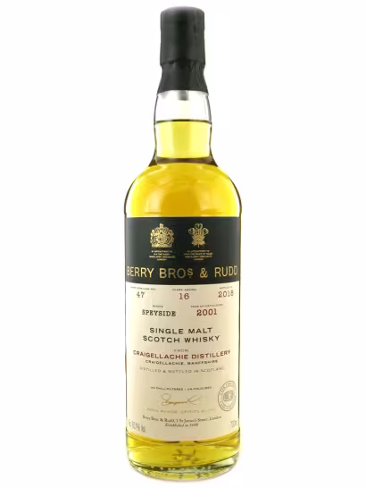 Craigellachie 2001 Berry Bros & Rudd 60.1% 70cl