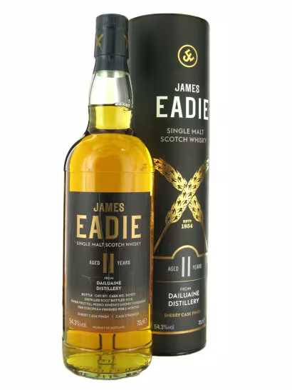 Dailuaine 11 Year Old James Eadie Pedro Ximenez Single Sherry Cask Finish 54.3% 70cl