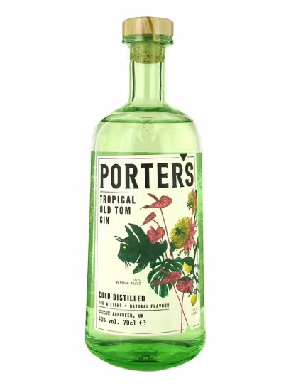 Porters Tropical Old Tom Gin 40% 70cl