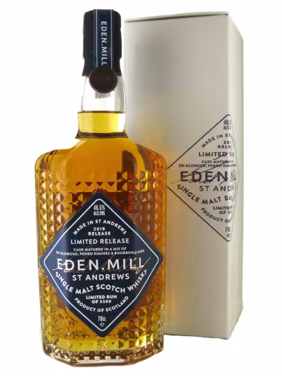 Eden Mill Single Malt 2018 Release 46.5% 70cl