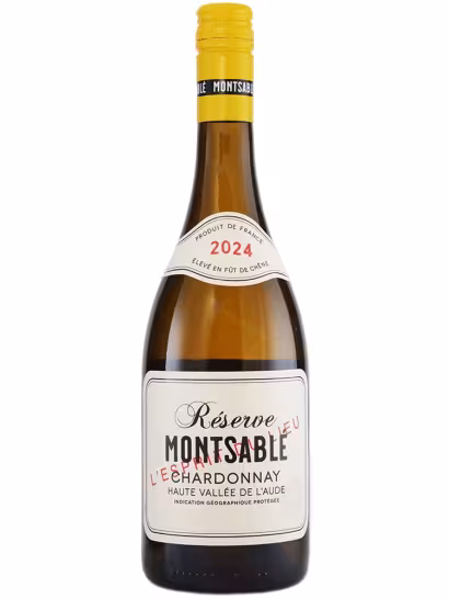 Montsable Reserve Chardonnay IGP Haute Vallee de L'Aude 75cl
