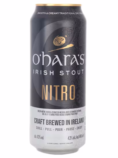 O Haras Nitro Irish Stout 4.3% 44cl