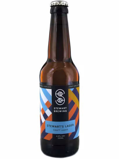Stewart Brewing Lager 4% 33cl