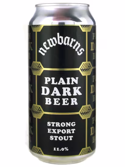 Newbarns Plain Dark Beer Strong Export Stout 11% 44cl