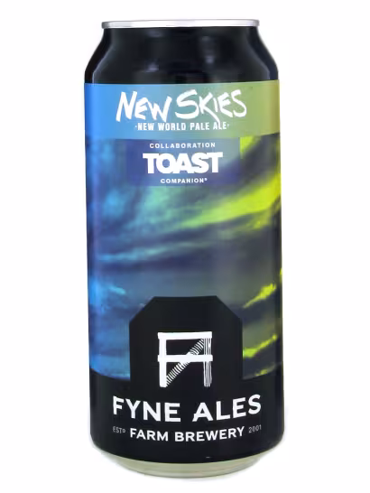 Fyne Alex x Toast New Skies New World Pale Ale 5% 44cl