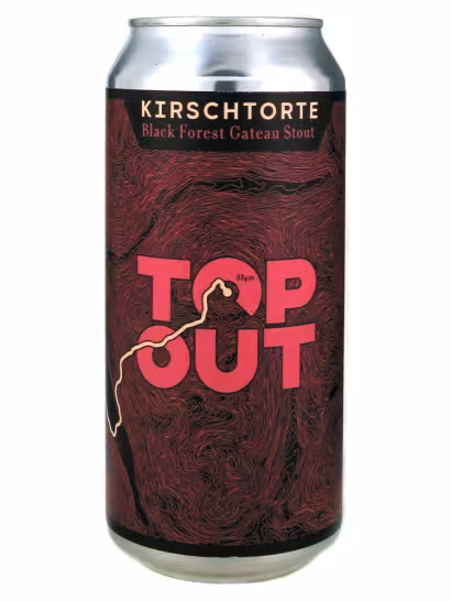 Top Out Kirschtorte Black Forest Gateau Stout 44cl