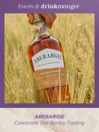 Aberargie Celebrate The Barley Tasting. 28th of October 7pm Drinkmonger Bruntsfield.