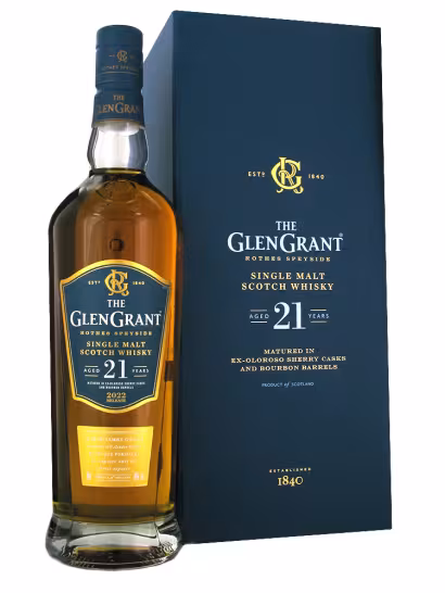 Glen Grant 21 Year Old 2022 Release 46% 70cl