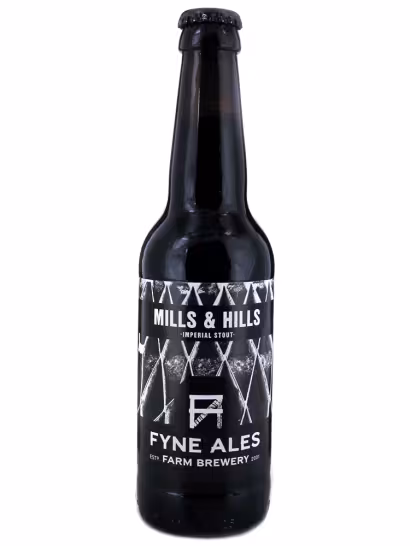 Fyne Ales x Brouwerij De Molen Mills & Hills Imperial Stout 9.5% 33cl