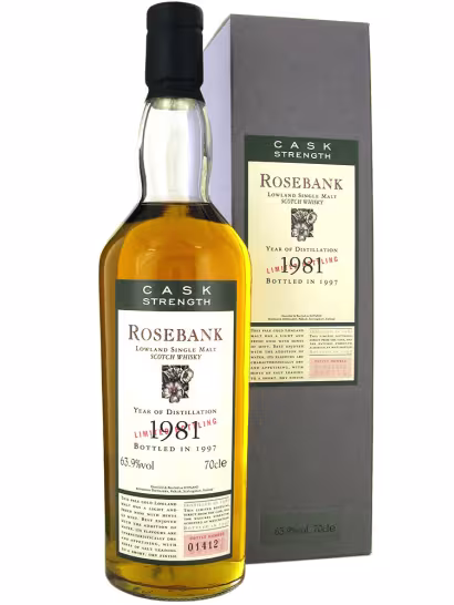 Rosebank 1981 Flora and Fauna 63.9% 70cl