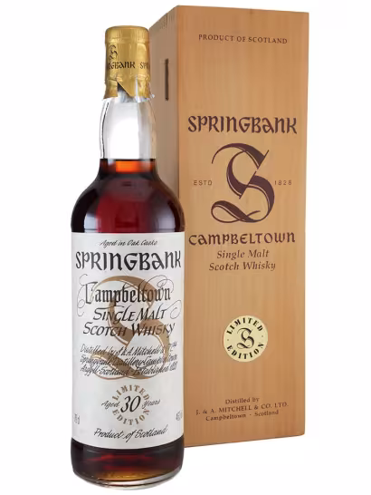 Springbank 30 Year Old Millennium b.1999 46% 70cl