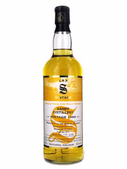 Banff 1980 Signatory 22 Year Old 43% 70cl