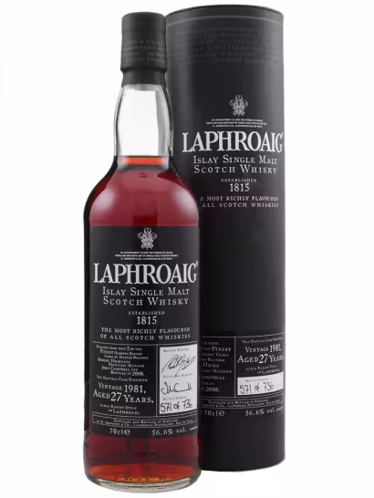 Laphroaig 1981 27 Year Old 56.6% 70cl