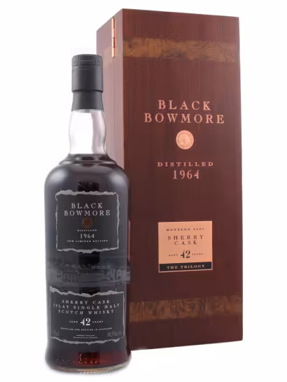 Black Bowmore 1964 42 Year Old Trilogy 1st Edition 40.5% 75cl