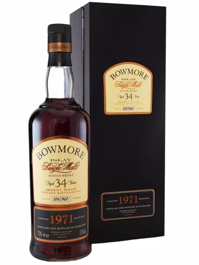 Bowmore 1971 34 Year Old Sherry 51% 70cl